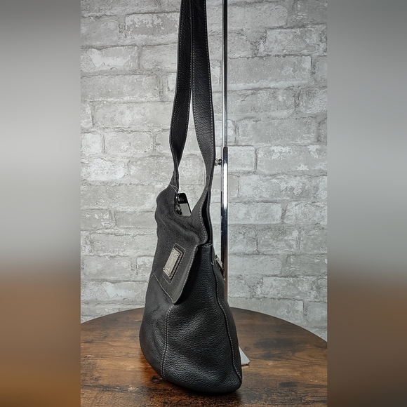 Tignanello Pebbled Leather Shoulder Bag - Picture 3 of 10